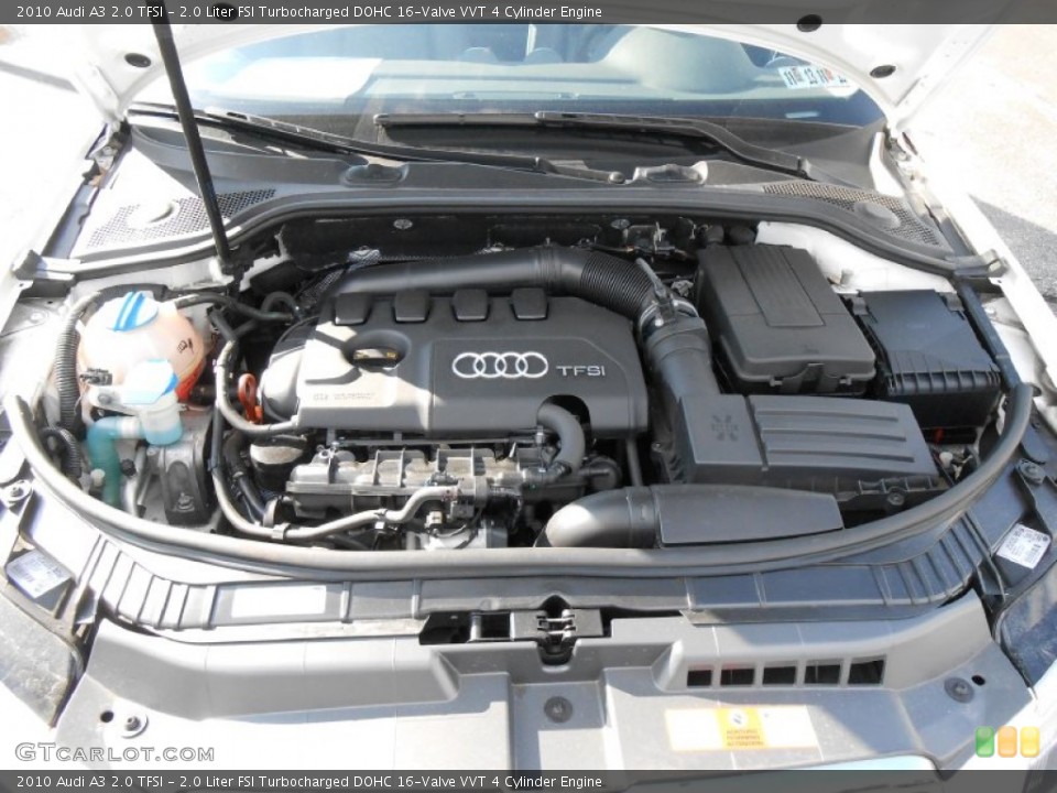 2.0 Liter FSI Turbocharged DOHC 16-Valve VVT 4 Cylinder Engine for the 2010 Audi A3 #77145308