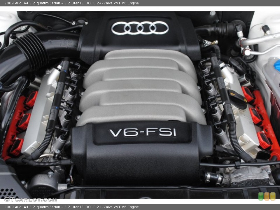3.2 Liter FSI DOHC 24-Valve VVT V6 Engine for the 2009 Audi A4 #77154182