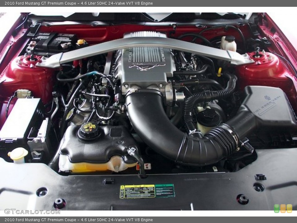 4.6 Liter SOHC 24-Valve VVT V8 Engine for the 2010 Ford Mustang #77157402