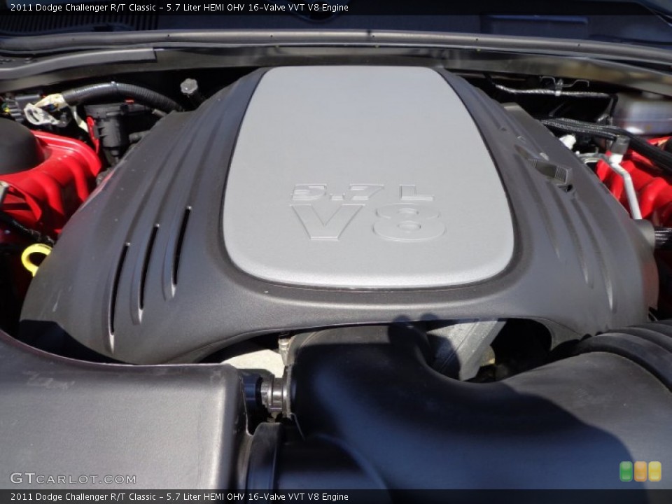 5.7 Liter HEMI OHV 16-Valve VVT V8 Engine for the 2011 Dodge Challenger #77157725