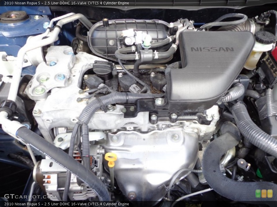 2.5 Liter DOHC 16-Valve CVTCS 4 Cylinder Engine for the 2010 Nissan Rogue #77159051