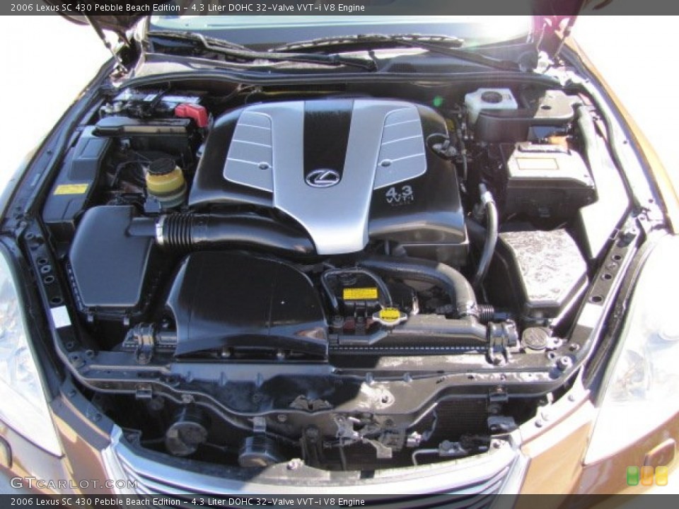 4.3 Liter DOHC 32-Valve VVT-i V8 Engine for the 2006 Lexus SC #77170112
