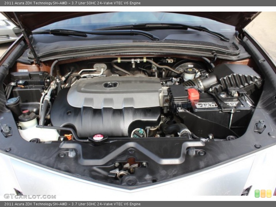 3.7 Liter SOHC 24-Valve VTEC V6 Engine for the 2011 Acura ZDX #77175129