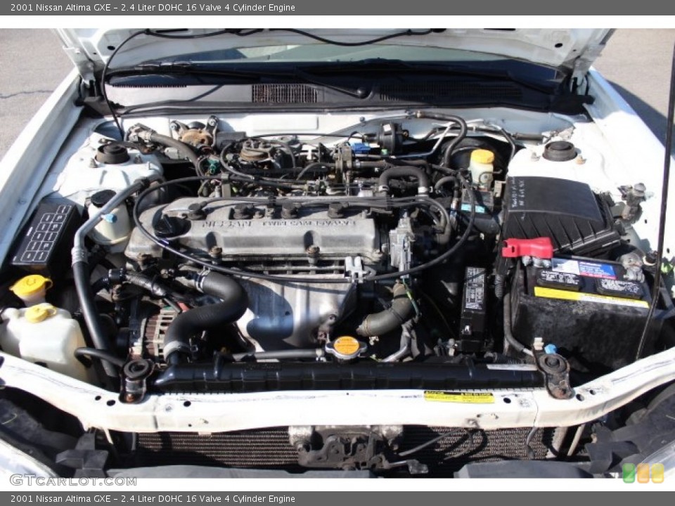 2.4 Liter DOHC 16 Valve 4 Cylinder Engine for the 2001 Nissan Altima #77175722