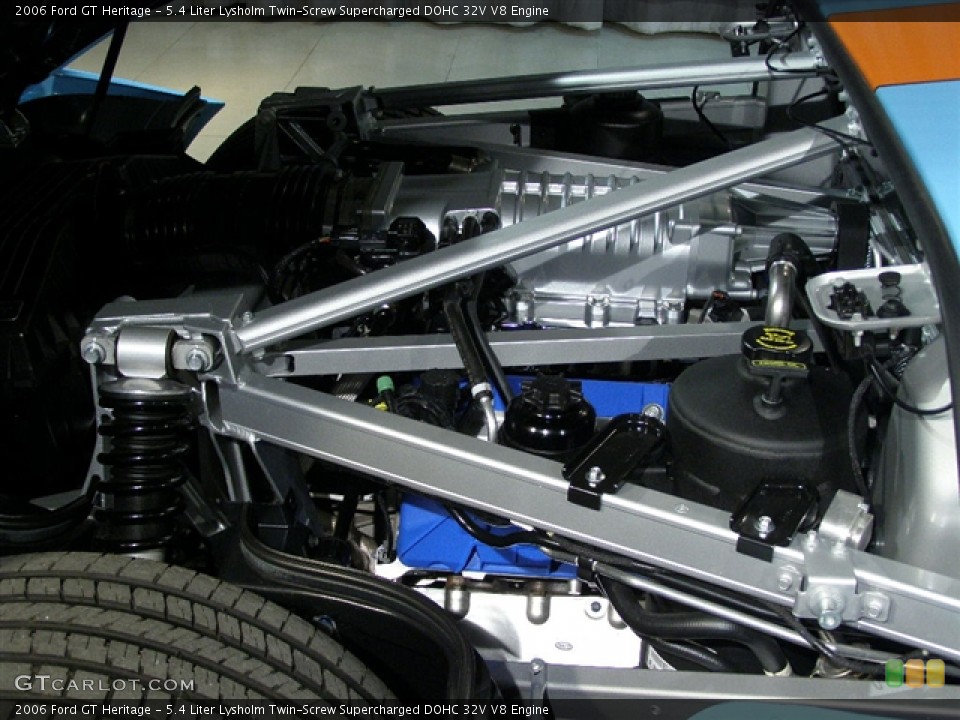5.4 Liter Lysholm Twin-Screw Supercharged DOHC 32V V8 Engine for the 2006 Ford GT #77178
