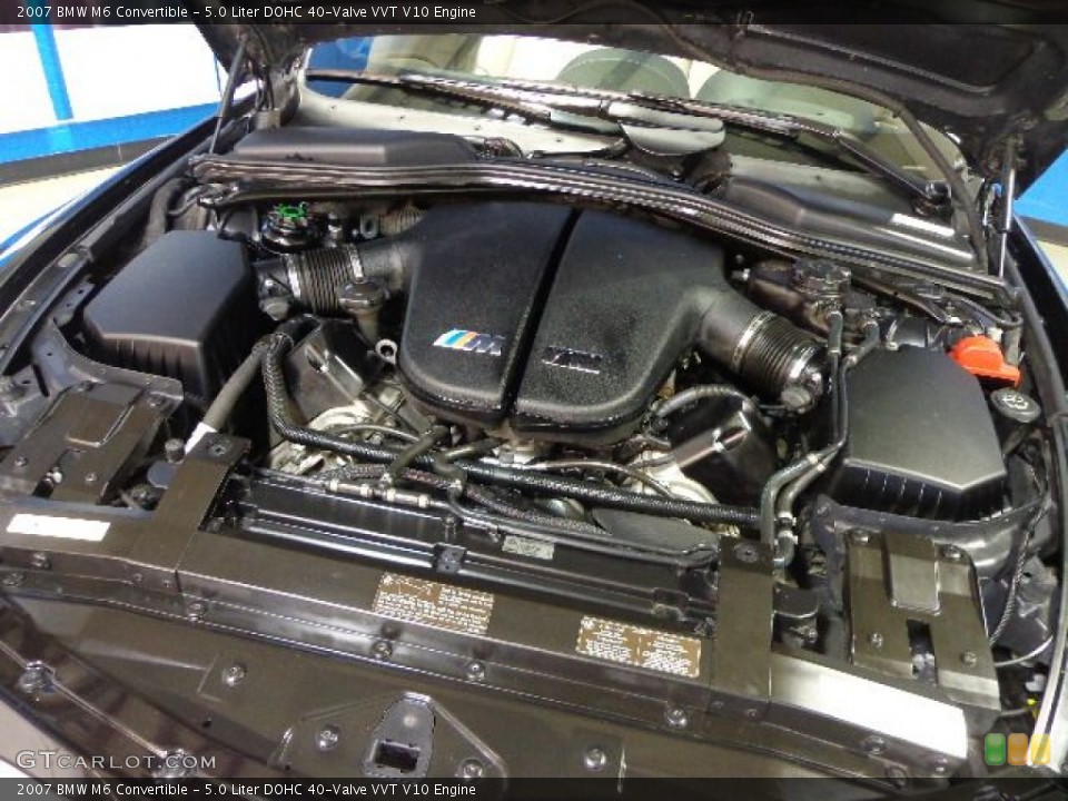 5.0 Liter DOHC 40-Valve VVT V10 Engine for the 2007 BMW M6 #77182027