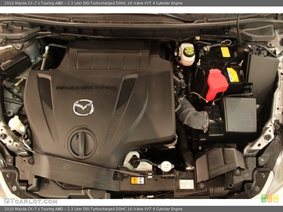 2.3 Liter DISI Turbocharged DOHC 16-Valve VVT 4 Cylinder Engine for the 2010 Mazda CX-7 #77184713
