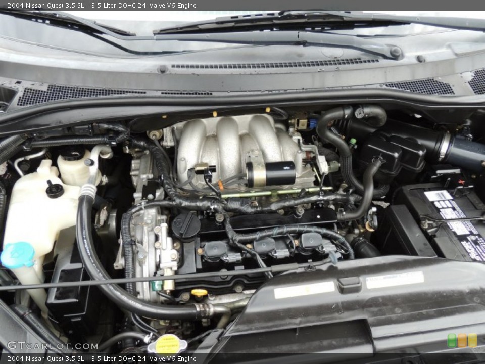 3.5 Liter DOHC 24-Valve V6 Engine for the 2004 Nissan Quest #77187341