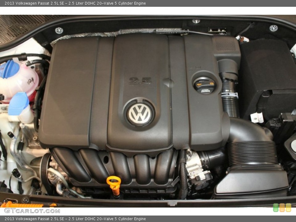 2.5 Liter DOHC 20-Valve 5 Cylinder Engine for the 2013 Volkswagen Passat #77189520