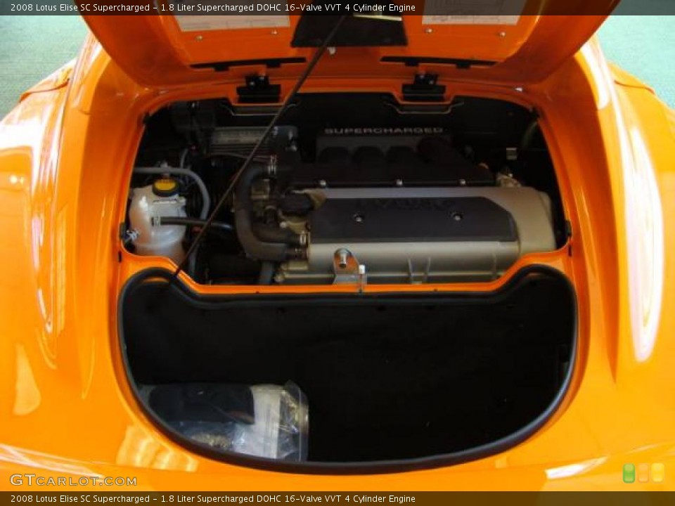 1.8 Liter Supercharged DOHC 16-Valve VVT 4 Cylinder Engine for the 2008 Lotus Elise #7719073