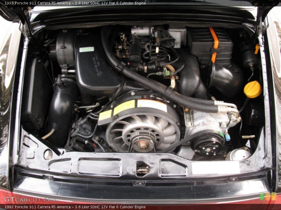 3.6 Liter SOHC 12V Flat 6 Cylinder Engine for the 1993 Porsche 911 #77197487