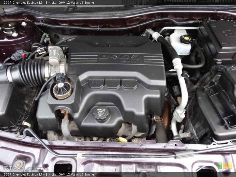 3.4 Liter OHV 12 Valve V6 Engine for the 2007 Chevrolet Equinox #77201651