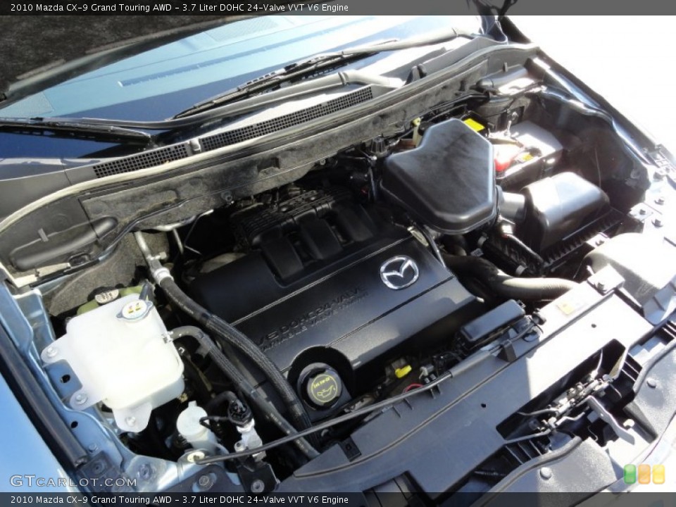 3.7 Liter DOHC 24-Valve VVT V6 Engine for the 2010 Mazda CX-9 #77221230