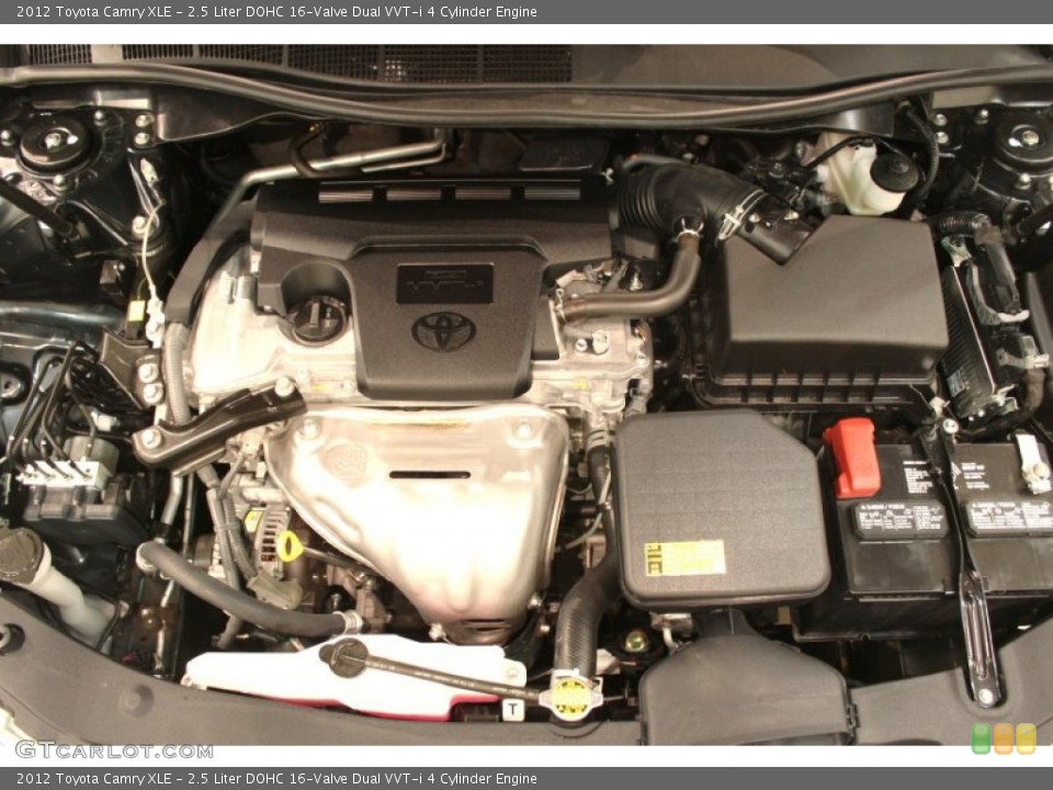 2.5 Liter DOHC 16-Valve Dual VVT-i 4 Cylinder Engine for the 2012 Toyota Camry #77226485