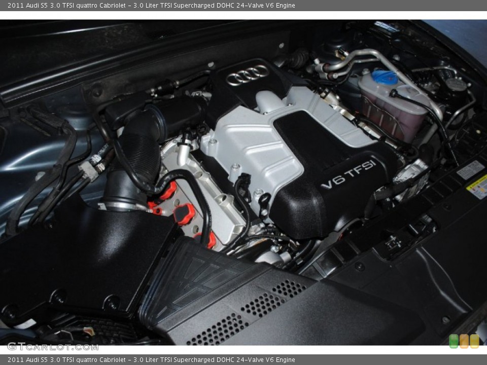 3.0 Liter TFSI Supercharged DOHC 24-Valve V6 Engine for the 2011 Audi S5 #77227311
