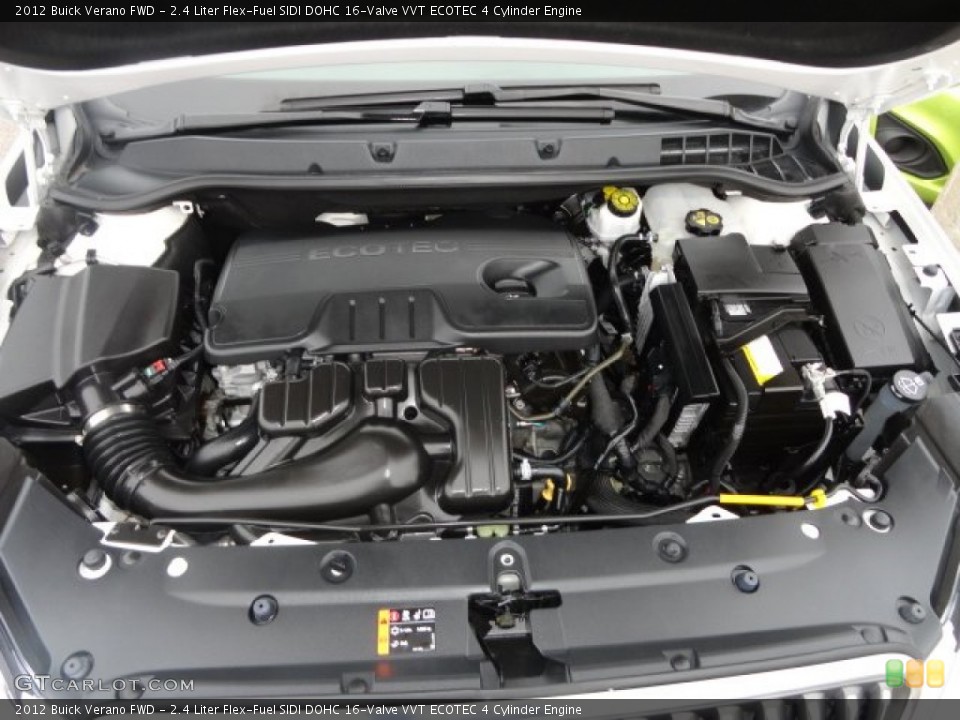 2.4 Liter Flex-Fuel SIDI DOHC 16-Valve VVT ECOTEC 4 Cylinder Engine for the 2012 Buick Verano #77227548
