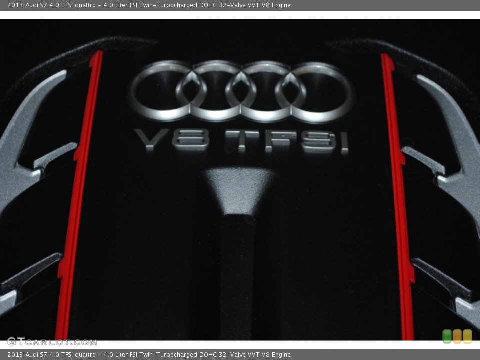 4.0 Liter FSI Twin-Turbocharged DOHC 32-Valve VVT V8 Engine for the 2013 Audi S7 #77234585