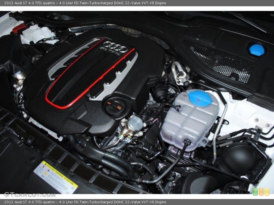 4.0 Liter FSI Twin-Turbocharged DOHC 32-Valve VVT V8 Engine for the 2013 Audi S7 #77234606