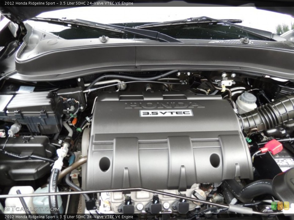 3.5 Liter SOHC 24-Valve VTEC V6 Engine for the 2012 Honda Ridgeline #77237156
