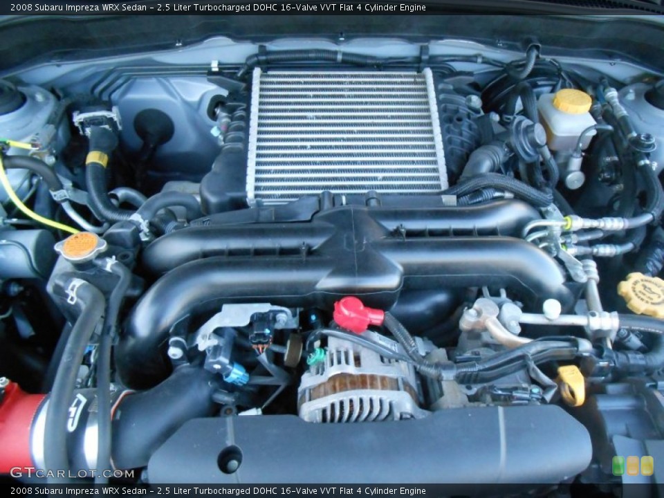 2.5 Liter Turbocharged DOHC 16-Valve VVT Flat 4 Cylinder Engine for the 2008 Subaru Impreza #77247108