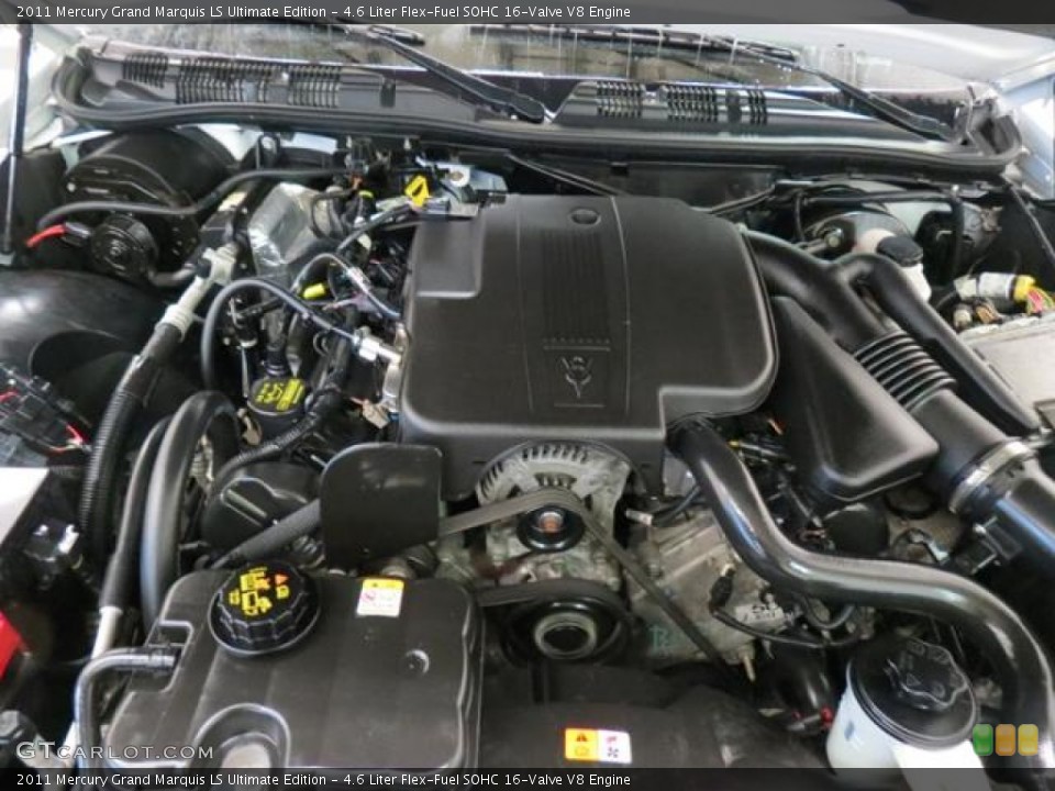 4.6 Liter Flex-Fuel SOHC 16-Valve V8 2011 Mercury Grand Marquis Engine