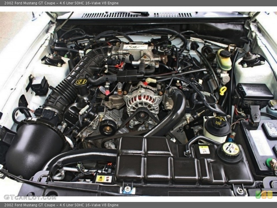 4.6 Liter SOHC 16-Valve V8 Engine for the 2002 Ford Mustang #77251328