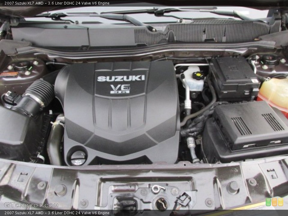 3.6 Liter DOHC 24 Valve V6 Engine for the 2007 Suzuki XL7 #77252212