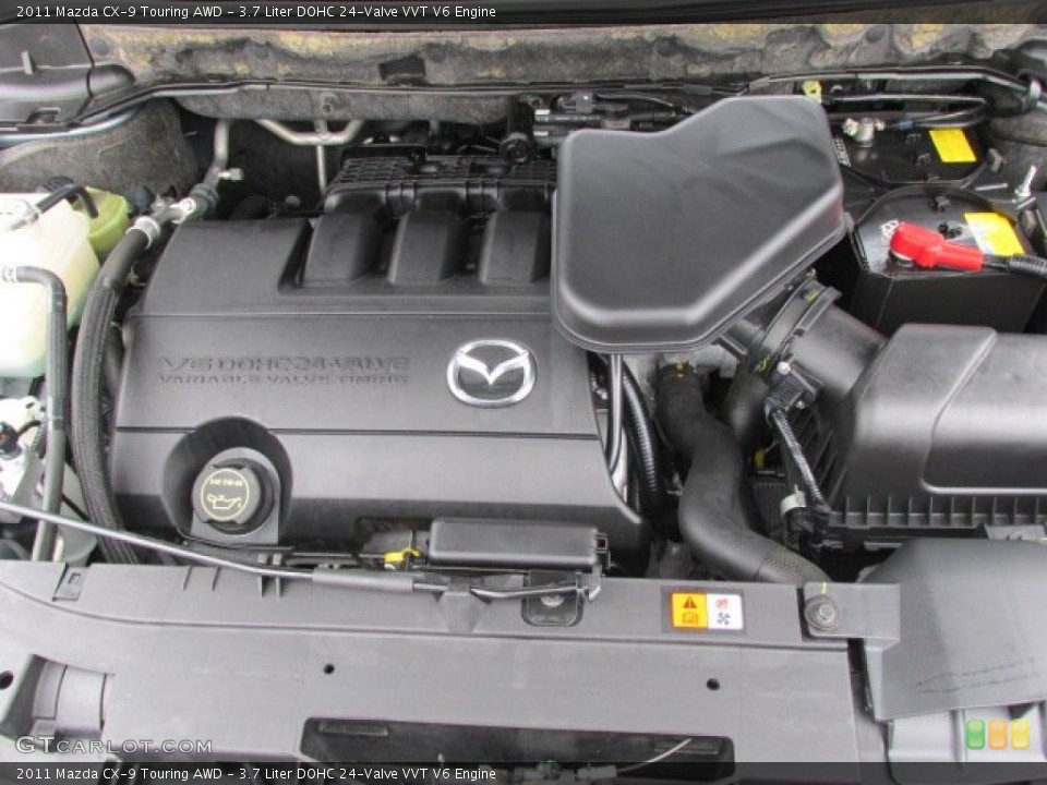 3.7 Liter DOHC 24-Valve VVT V6 Engine for the 2011 Mazda CX-9 #77256266