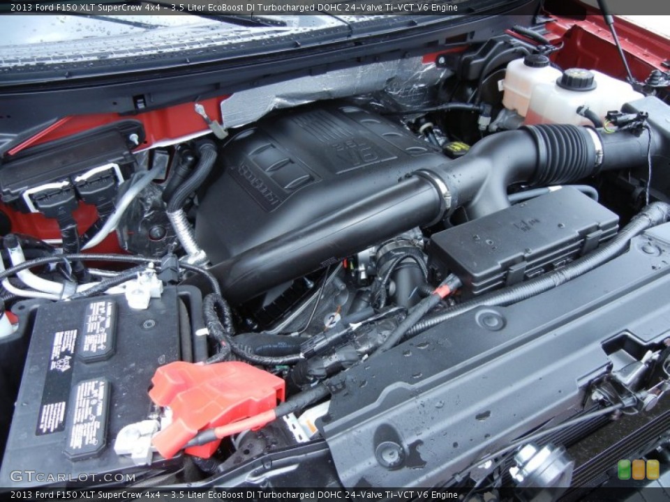 3.5 Liter EcoBoost DI Turbocharged DOHC 24-Valve Ti-VCT V6 Engine for the 2013 Ford F150 #77256699