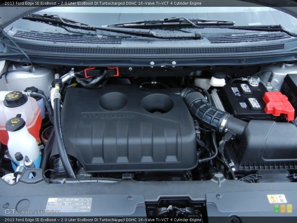 2.0 Liter EcoBoost DI Turbocharged DOHC 16-Valve Ti-VCT 4 Cylinder Engine for the 2013 Ford Edge #77256959