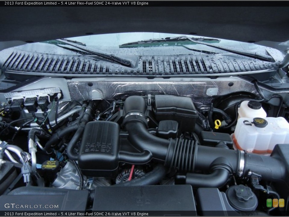 5.4 Liter Flex-Fuel SOHC 24-Valve VVT V8 Engine for the 2013 Ford Expedition #77257214