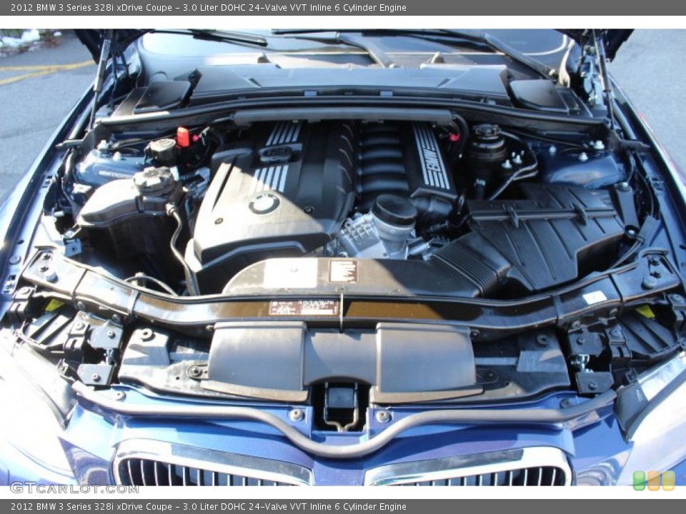 3.0 Liter DOHC 24-Valve VVT Inline 6 Cylinder Engine for the 2012 BMW 3 Series #77260160