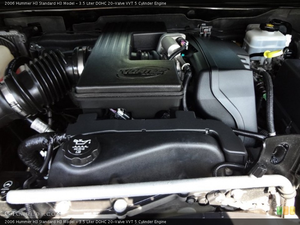 3.5 Liter DOHC 20-Valve VVT 5 Cylinder Engine for the 2006 Hummer H3 #77268668