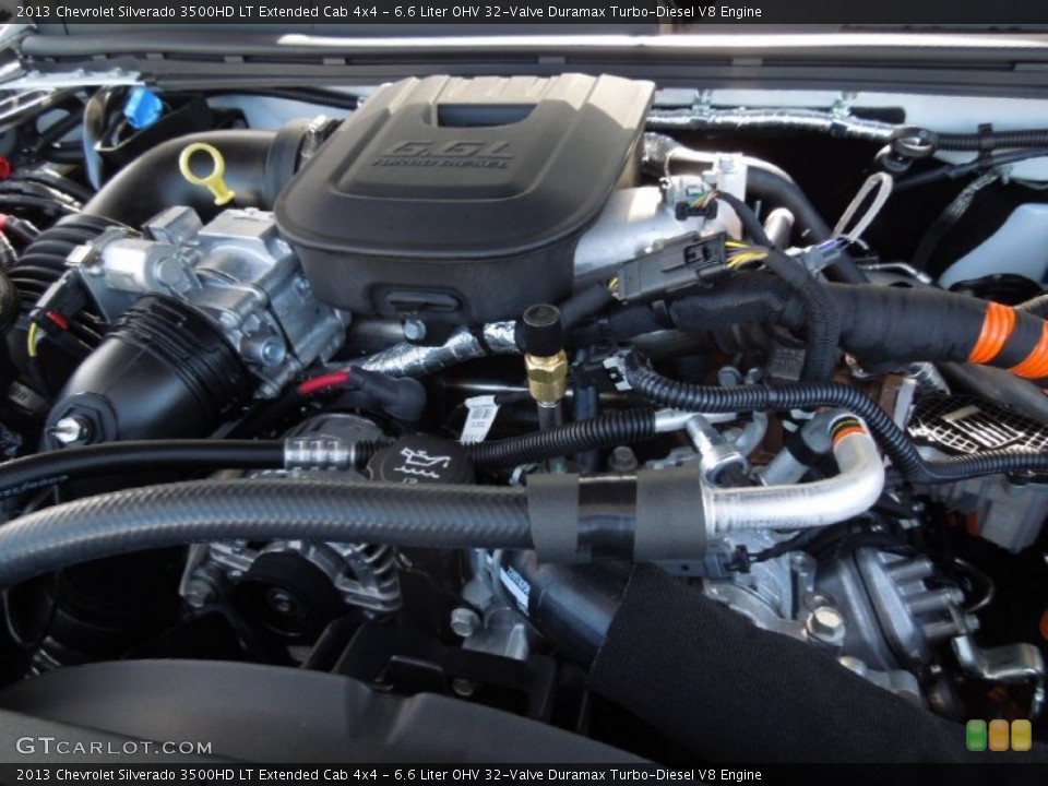 6.6 Liter OHV 32-Valve Duramax Turbo-Diesel V8 Engine for the 2013 Chevrolet Silverado 3500HD #77269508