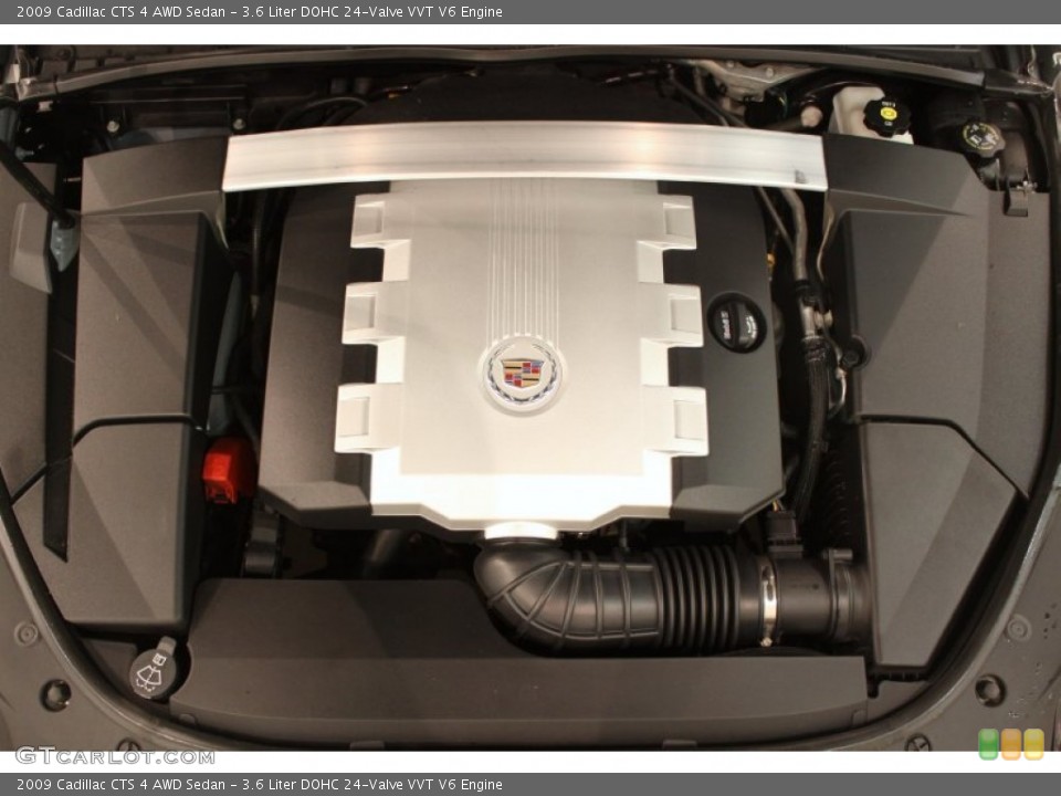 3.6 Liter DOHC 24-Valve VVT V6 2009 Cadillac CTS Engine