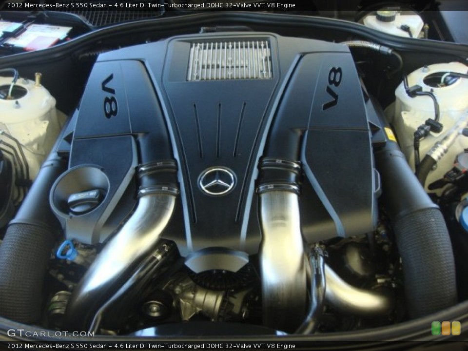 4.6 Liter DI Twin-Turbocharged DOHC 32-Valve VVT V8 Engine for the 2012 Mercedes-Benz S #77272457