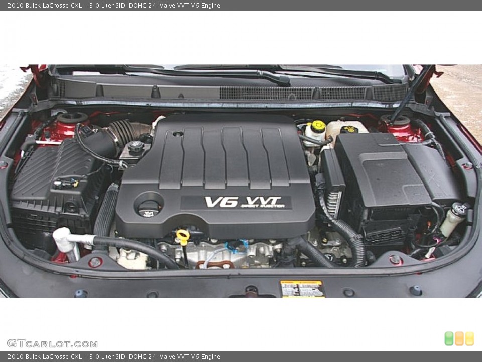 3.0 Liter SIDI DOHC 24-Valve VVT V6 Engine for the 2010 Buick LaCrosse #77276912