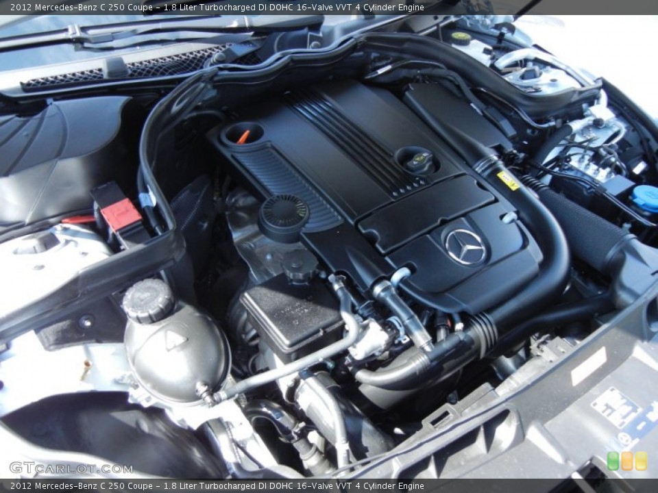 1.8 Liter Turbocharged DI DOHC 16-Valve VVT 4 Cylinder Engine for the 2012 Mercedes-Benz C #77284541