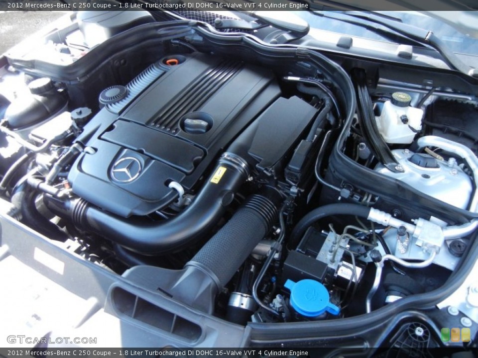 1.8 Liter Turbocharged DI DOHC 16-Valve VVT 4 Cylinder Engine for the 2012 Mercedes-Benz C #77284565