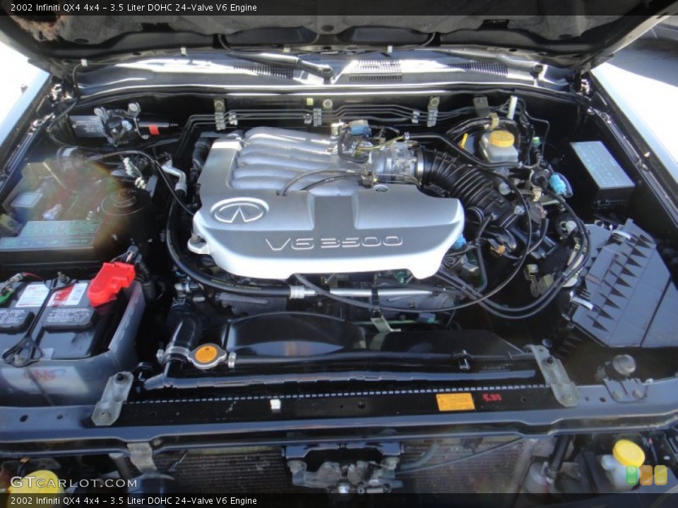 3.5 Liter DOHC 24-Valve V6 Engine for the 2002 Infiniti QX4 #77284850