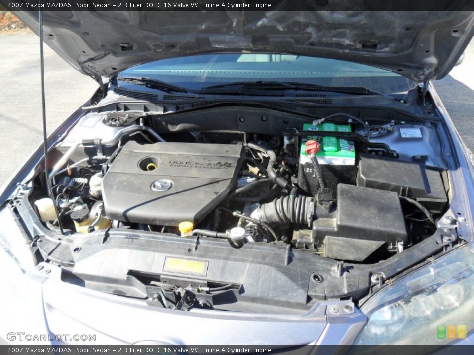 2.3 Liter DOHC 16 Valve VVT Inline 4 Cylinder Engine for the 2007 Mazda MAZDA6 #77288156