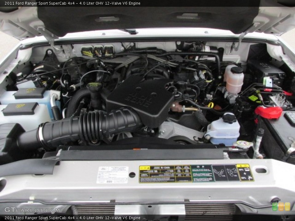 4.0 Liter OHV 12-Valve V6 Engine for the 2011 Ford Ranger #77296676