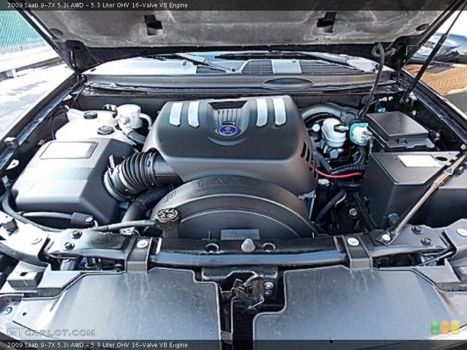 5.3 Liter OHV 16-Valve V8 Engine for the 2009 Saab 9-7X #77297965