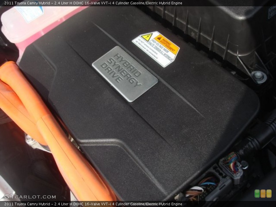 2.4 Liter H DOHC 16-Valve VVT-i 4 Cylinder Gasoline/Electric Hybrid Engine for the 2011 Toyota Camry #77301405