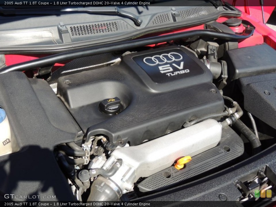 1.8 Liter Turbocharged DOHC 20-Valve 4 Cylinder 2005 Audi TT Engine