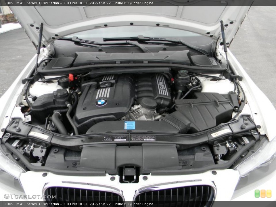 3.0 Liter DOHC 24-Valve VVT Inline 6 Cylinder Engine for the 2009 BMW 3 Series #77309320