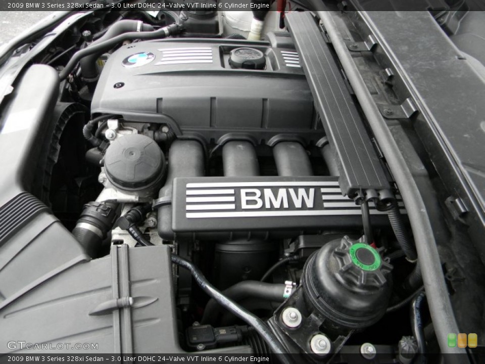3.0 Liter DOHC 24-Valve VVT Inline 6 Cylinder Engine for the 2009 BMW 3 Series #77309352