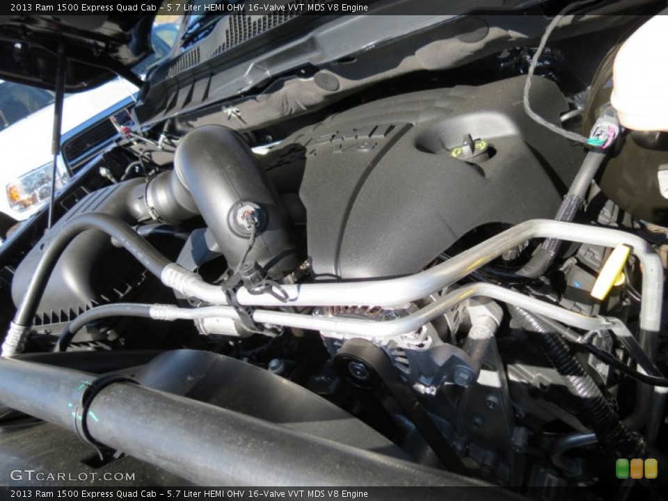 5.7 Liter HEMI OHV 16-Valve VVT MDS V8 Engine for the 2013 Ram 1500 #77309907