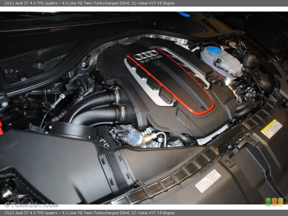 4.0 Liter FSI Twin-Turbocharged DOHC 32-Valve VVT V8 Engine for the 2013 Audi S7 #77313933