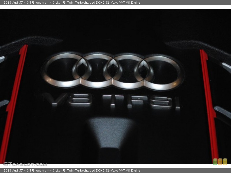 4.0 Liter FSI Twin-Turbocharged DOHC 32-Valve VVT V8 Engine for the 2013 Audi S7 #77313975